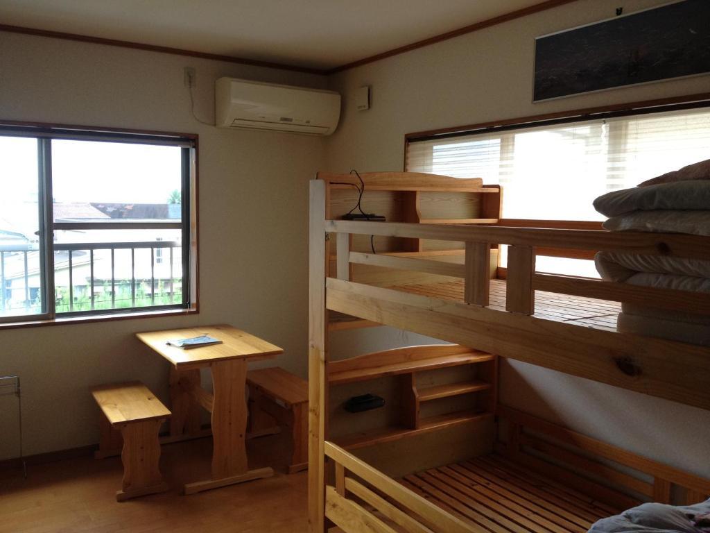 Beppu Yukemuri-No-Oka Youth Hostel Zimmer foto